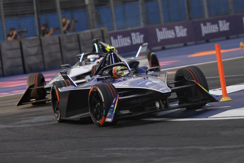 El suizo Eduardo Mortara de Maserati MSG Racing - Gran Premio de Ciudad de México Fórmula E en el autódromo Hermanos Rodríguez en Ciudad de México (México).01 140123