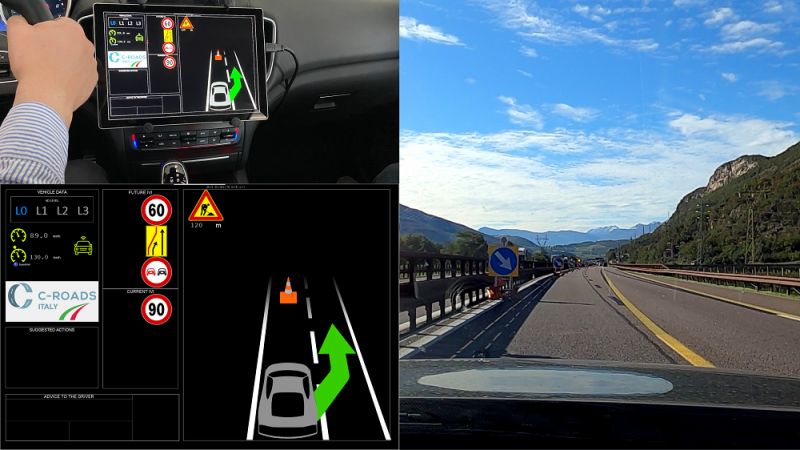  Proyecto C-Roads Italia: carreteras digitales que admiten la conducción autónoma de nivel 3 conectada