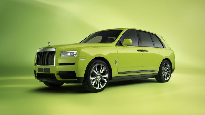 Cullinan inspirado en la moda Re-Belle verde lima 01 011222