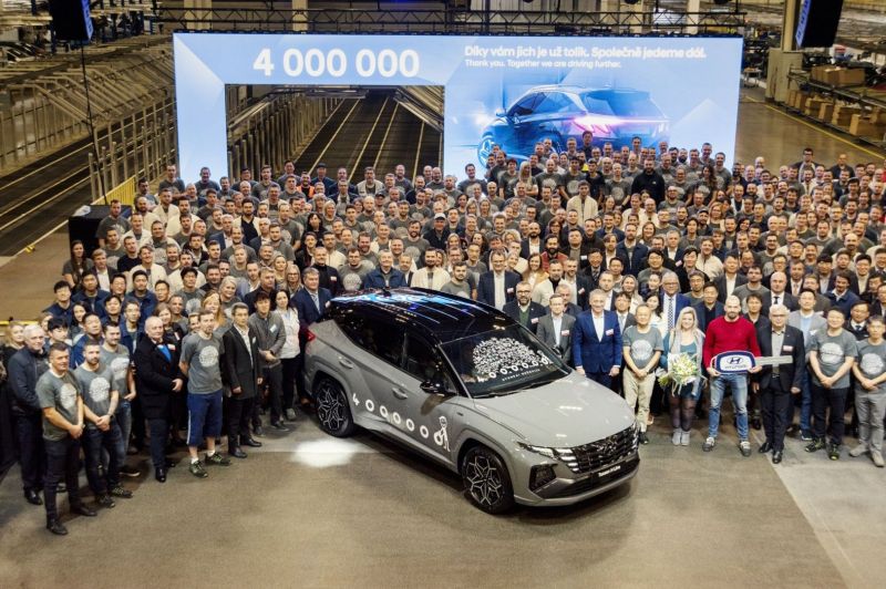 Hyundai Motor Manufacturing Czech celebra la producción del vehículo número 4 millones 01 181122