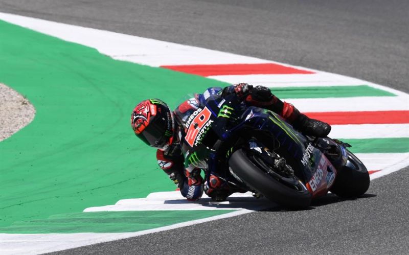 El francés Fabio Quartararo (Yamaha YZR M 1) logró una inapelable victoria en el Gran Premio de Italia de MotoGP que se ha disputado en el circuito de Mugello.