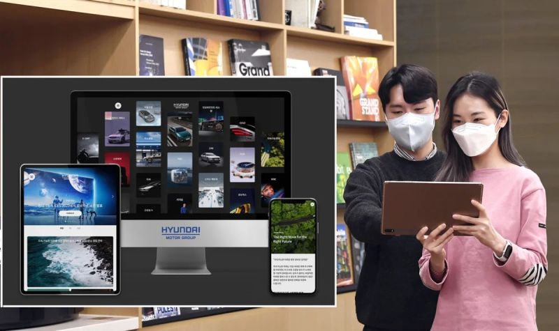 Hyundai Motor Group sitio web 01 110322