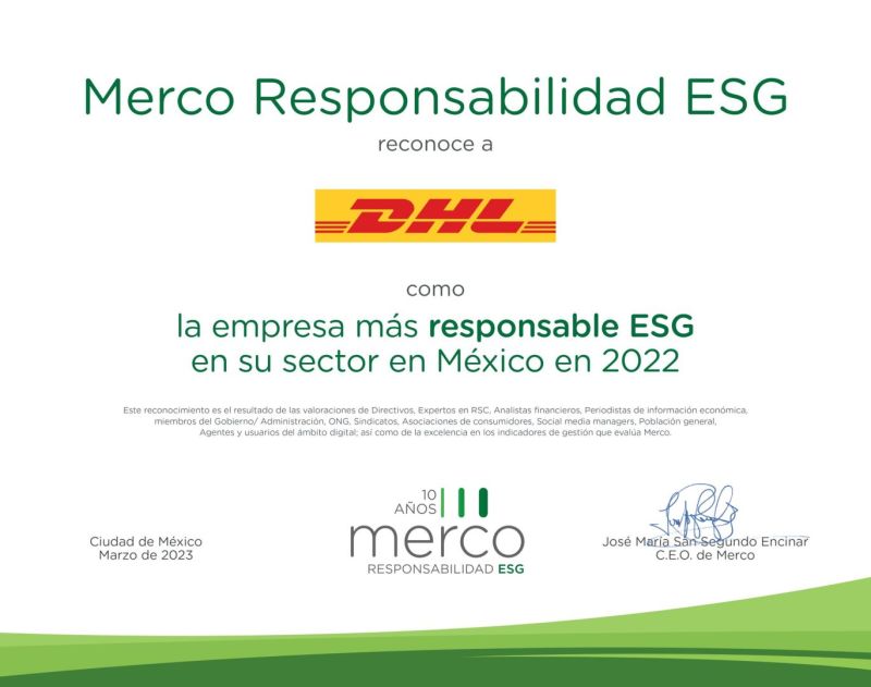 DHL Express México ESG 01 170323
