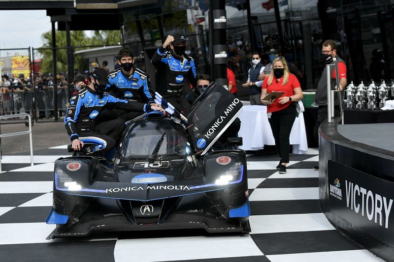 Acura y Wayne Taylor Racing abren la temporada 2021 con la victoria en Daytona Beach