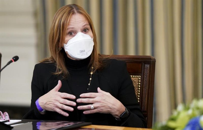 Foto de archivo de la directora ejecutiva de General Motors, Mary Barra. EFE/EPA/Leigh Vogel / POOL 01 150923