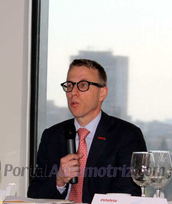 Ingo Babrikowski, director general de Estafeta.