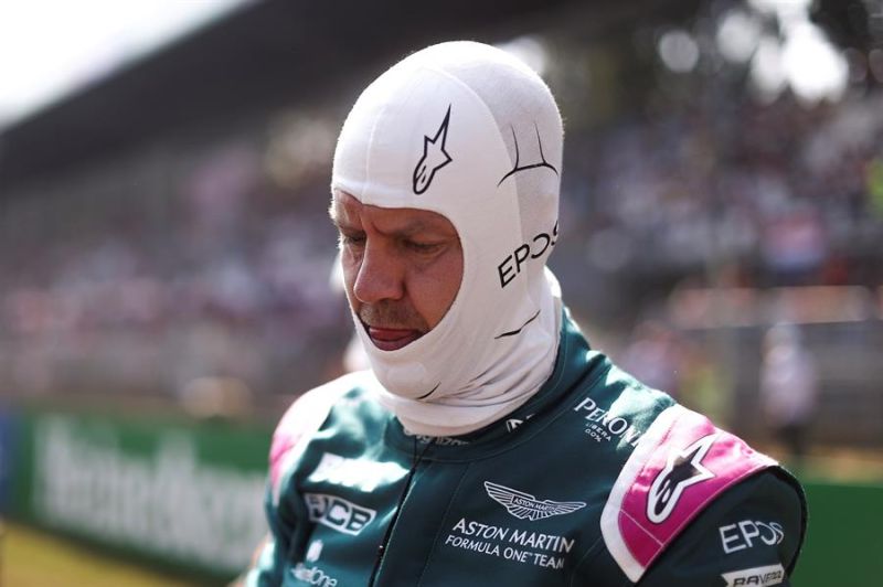 El piloto alemán de Fórmula Uno, Sebastian Vettel, en el circuito italiano de Monza el pasado domingo.