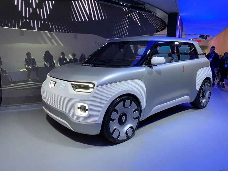 Fiat Centoventi Concept en el CES 2020