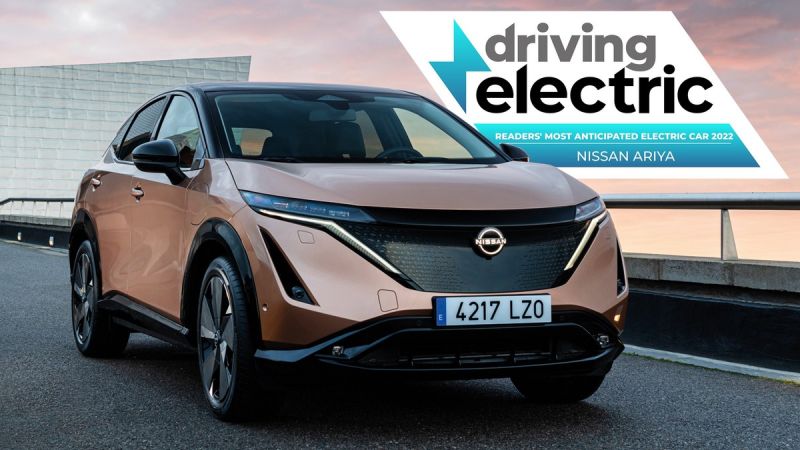 Nissan Ariya es el "Vehículo eléctrico más esperado de 2022".