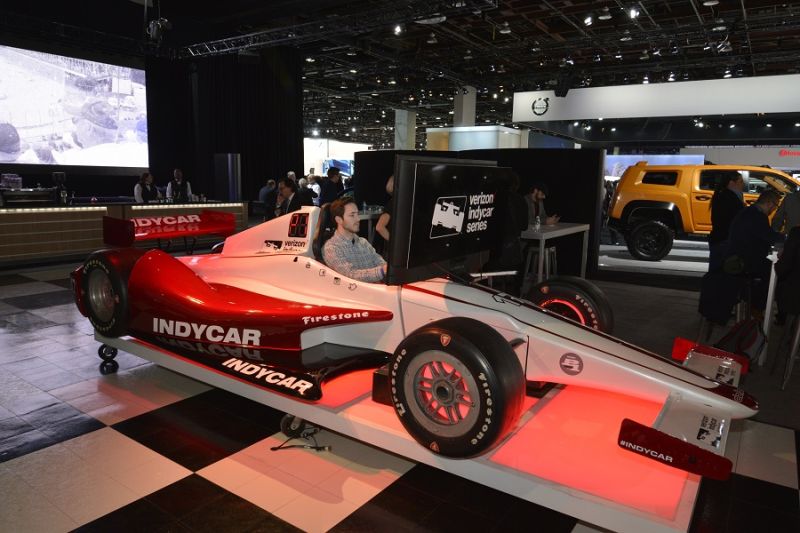 IndyCar en el Salón del Automóvil de Norteamérica 2017
