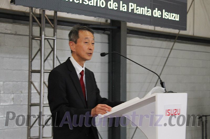 Koichi Yoda, presidente y director general de Isuzu Motors México.