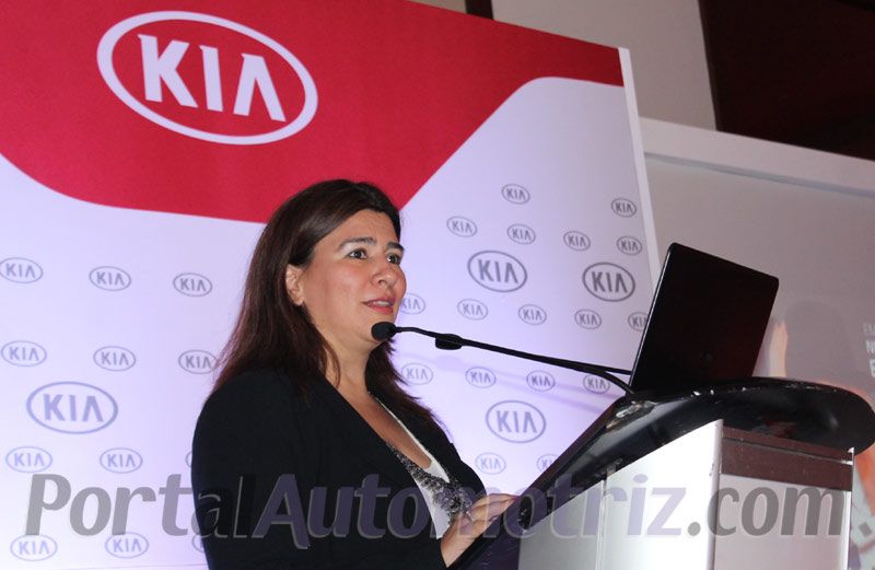 Cristina Mendoza, Marketing manager de Kia Motors México.