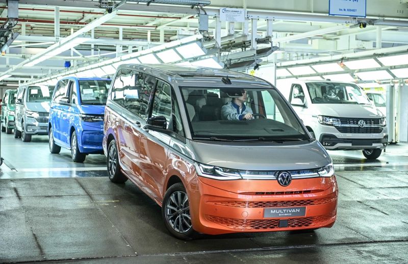 El nuevo Multivan ya está en producción en la planta de Hannover
