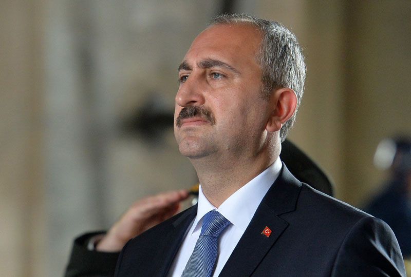 El ministro turco de Justicia, Abdulhamit Gul.