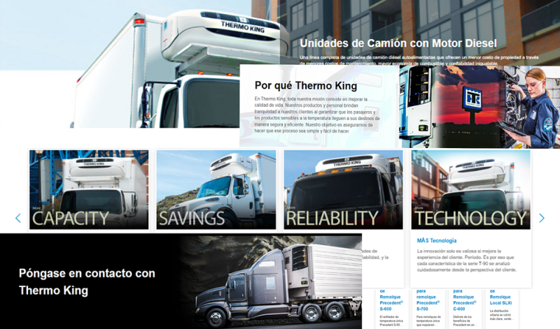 Web Thermo king