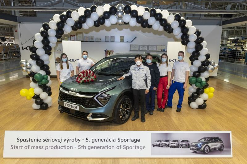 Kia inicia la producción en Europa del nuevo Sportage
