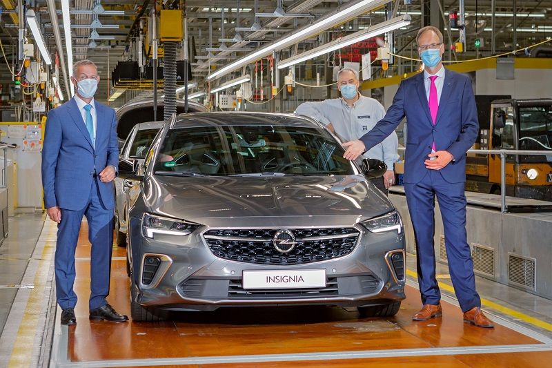 INICIO DE LA PRODUCCIÓN: EL NUEVO OPEL INSIGNIA YA SALE DE LA LÍNEA DE MONTAJE DE RÜSSELSHEIM