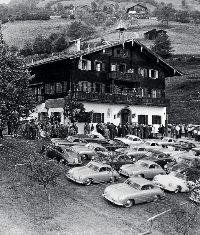 La hacienda Schüttgut, en Austria, es el lugar de retiro de la familia Porsche
