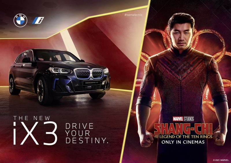 El BMW iX3 hace su debut cinematográfico en Shang-Chi y La Leyenda de los Diez Anillos