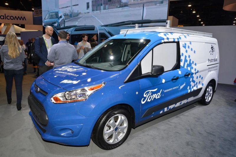 Self Driving Ford Transit Connect