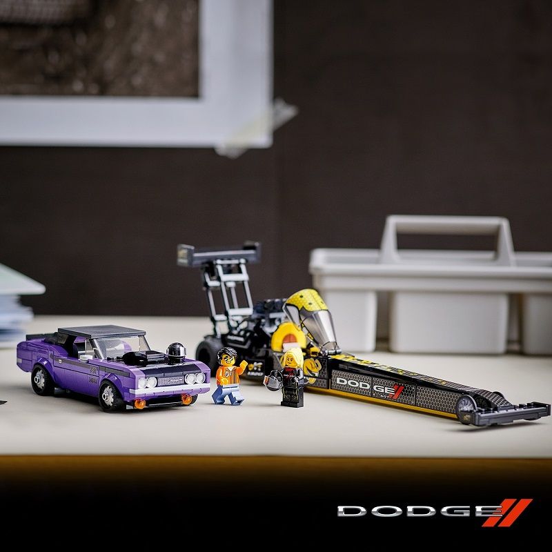 Las marcas Dodge // SRT, Mopar y LEGO Group  lanzan el nuevo set LEGO® Speed Champions