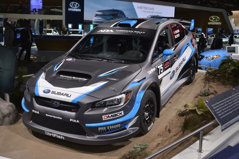 Subaru WRX STI Rally Car