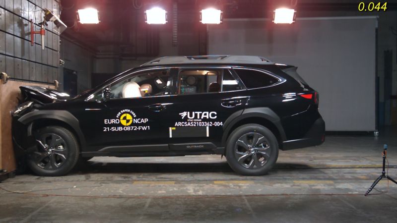 El nuevo Subaru Outback, el coche más seguro en 2021 según EuroNCAP 