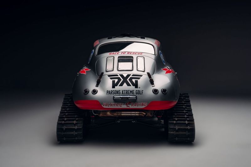 El 356 Porsche de Valkyrie Racing se transformó en una bestia liviana para la nieve en preparación para la Misión Antártica 2021