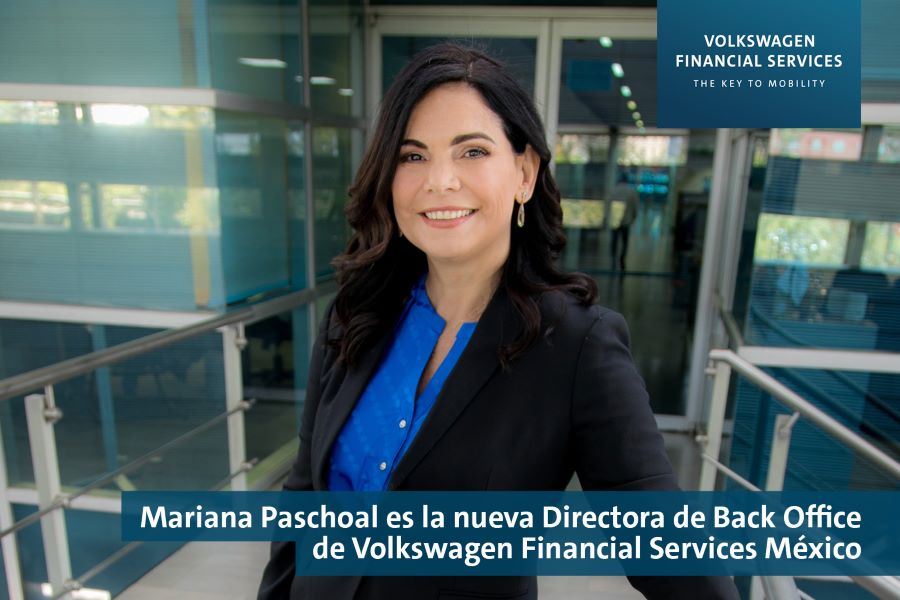 Mariana Paschoal é a nova Diretora de Back Office da Volkswagen Financial Services México no PortalAutomotriz.com
