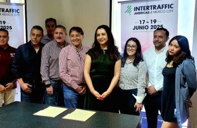 SEMOVI e Intertraffic Americas firman alianza estratégica para transformar la movilidad en CDMX 01080525