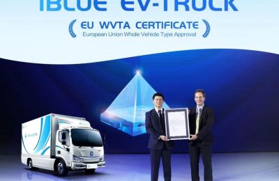 Certificado europeo WVTA - iBlue EV de FOTON 01 030822