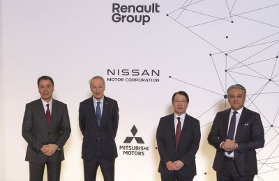 La Alianza Renault-Nissan-Mitsubishi anunció nuevas iniciativas para llevar su asociación al siguiente nivel. 01 100223