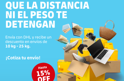 DHL Express México promueve envíos internacionales de peso medio con la campaña “PIENSA EN GRANDE, ENVÍA CON DHL”  01 160224